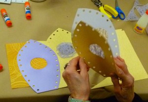 Paper Lantern workshop at the Family Art Day at MONA 2012